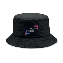 Papierowy kapelusz słomkowy BILGOLA+ do drukowania logo