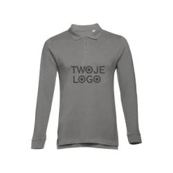 THC BERN 3XL. Męski t-shirt z długim rękawem z nadrukiem na zamówienie