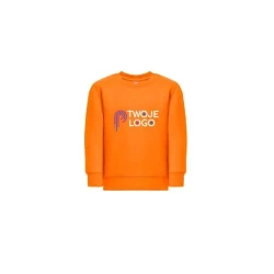 THC DELTA KIDS. Bluza dziecięca z bawełny i poliestru z recyklingu z nadrukiem na zamówienie