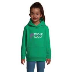 CONDOR KIDS Bluza z kapture CONDOR KIDS z logo firmy