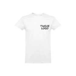 THC ANKARA WH. Męski t-shirt z naniesieniem logo