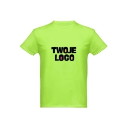 THC NICOSIA. Męski sportowy t-shirt z logo