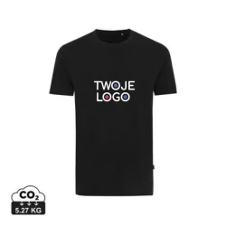 Koszulka z bawełny z recyklingu Iqoniq Bryce do nałożenia logo