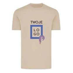 Koszulka z bawełny z recyklingu Iqoniq Brett z naniesieniem logo