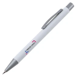 Ołówek automatyczny soft touch ANCONA do naniesienia logo