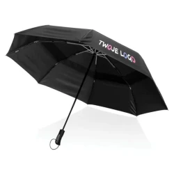 Parasol sztormowy 27" Swiss Peak AWARE™ RPET z logo firmy