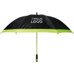 Parasol manualny GET SEEN z nadrukiem logo