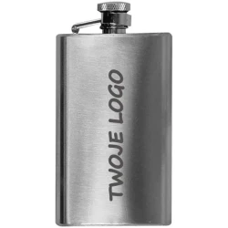 Piersiówka stalowa FRESNO 104 ml do naniesienia logo