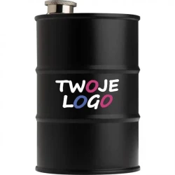 Piersiówka 600 ml beczka do drukowania logo