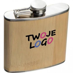 Piersiówka 170 ml do naniesienia logo