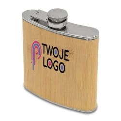 Piersiówka 175 ml Louth z naniesieniem logo