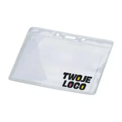 Identyfikator z nadrukiem logo