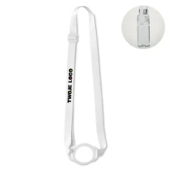 Smycz z uchwytem na kubek 6 cm LANCUP z logo firmy