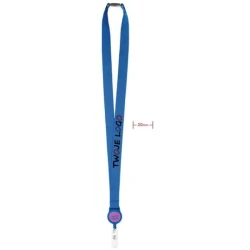 Smycz z wysuwanym uchwytem ZIP LANYARD z logo