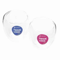 Zestaw 2 szklanek DRINK LINE M do nałożenia logo