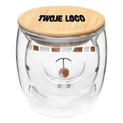 Szklanka XMAS BEAR do naniesienia logo