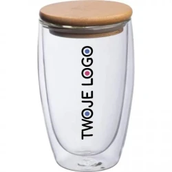 Szklanka z pokrywką 500 ml z logo