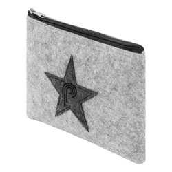 Filcowa torebka-organizer STAR DUST USE z logo firmy