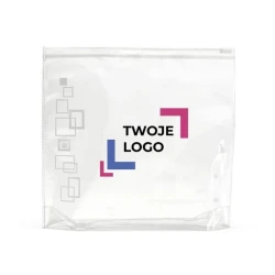 VALENTINA. Hermetyczna kosmetyczka wykonana z PVC z logo firmy