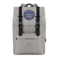 Plecak z poliestru 600D RIGA z logo firmy