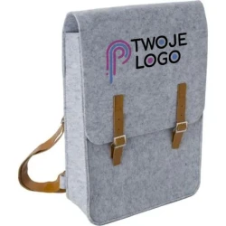 Plecak z filcu RPET z logo