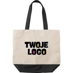 Torba plażowa, na zakupy z nadrukiem logo
