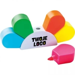 Zakreślacz 5w1 z logo