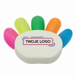 Zakreślacz HANDS UP z naniesieniem logo