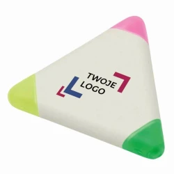 Trójkątny zakreślacz MARK IT 2.0 z naniesieniem logo