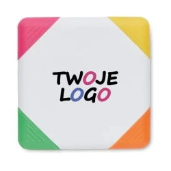 Kwadratowy zakreślacz SQUARIE do nałożenia logo