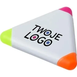 Zakreślacz "trójkąt" z naniesieniem logo