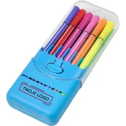 Zestaw 12 flamastrów z nadrukiem na zamówienie