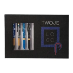 Pudełko do prezentacji długopisów Haga z logo