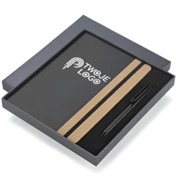 Zestaw - notes z długopisem ZENIX do nałożenia logo