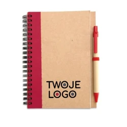 Notes z długopisem SONORA PLUS z logo